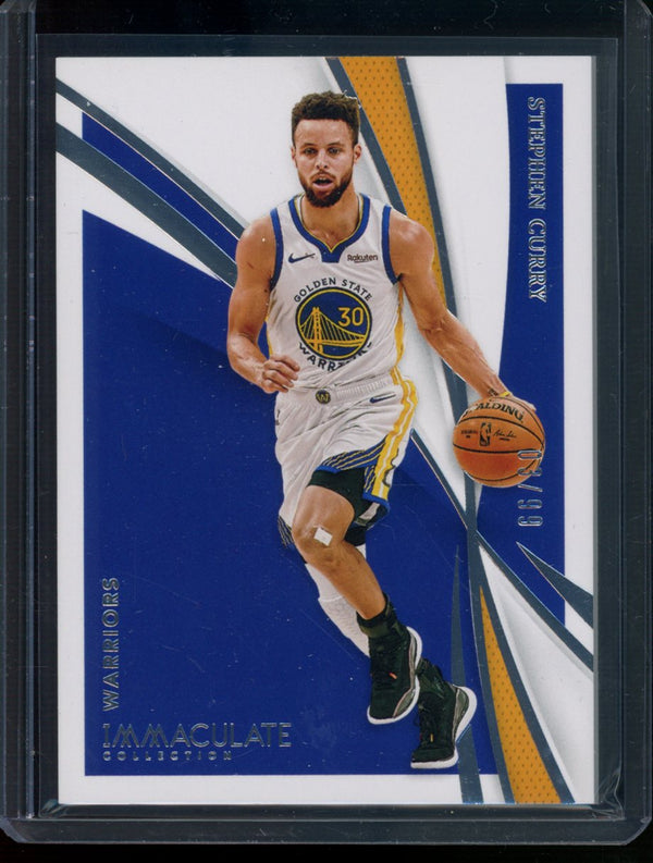 Steph Curry 2020-21 Panini Immaculate 03/99