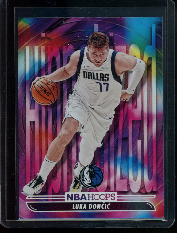 Luka Doncic 2020-21 Panini Hoops Hipnotized