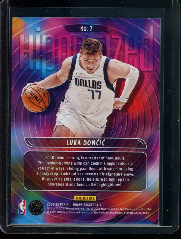 Luka Doncic 2020-21 Panini Hoops Hipnotized