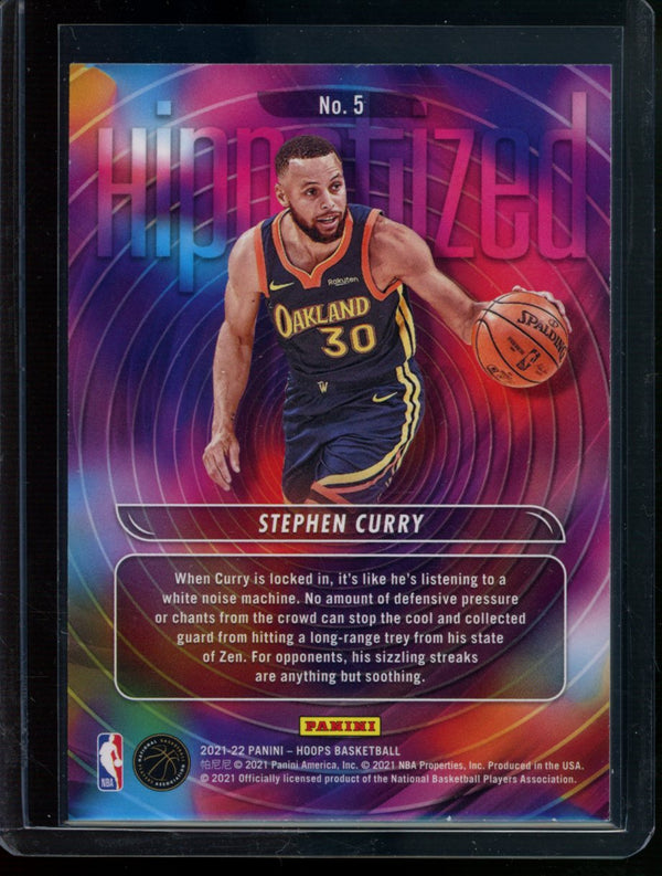 Steph Curry 2020-21 Panini Hoops Hipnotized