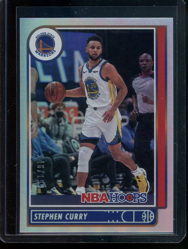 Steph Curry 2020-21 Panini Hoops Silver 146/199