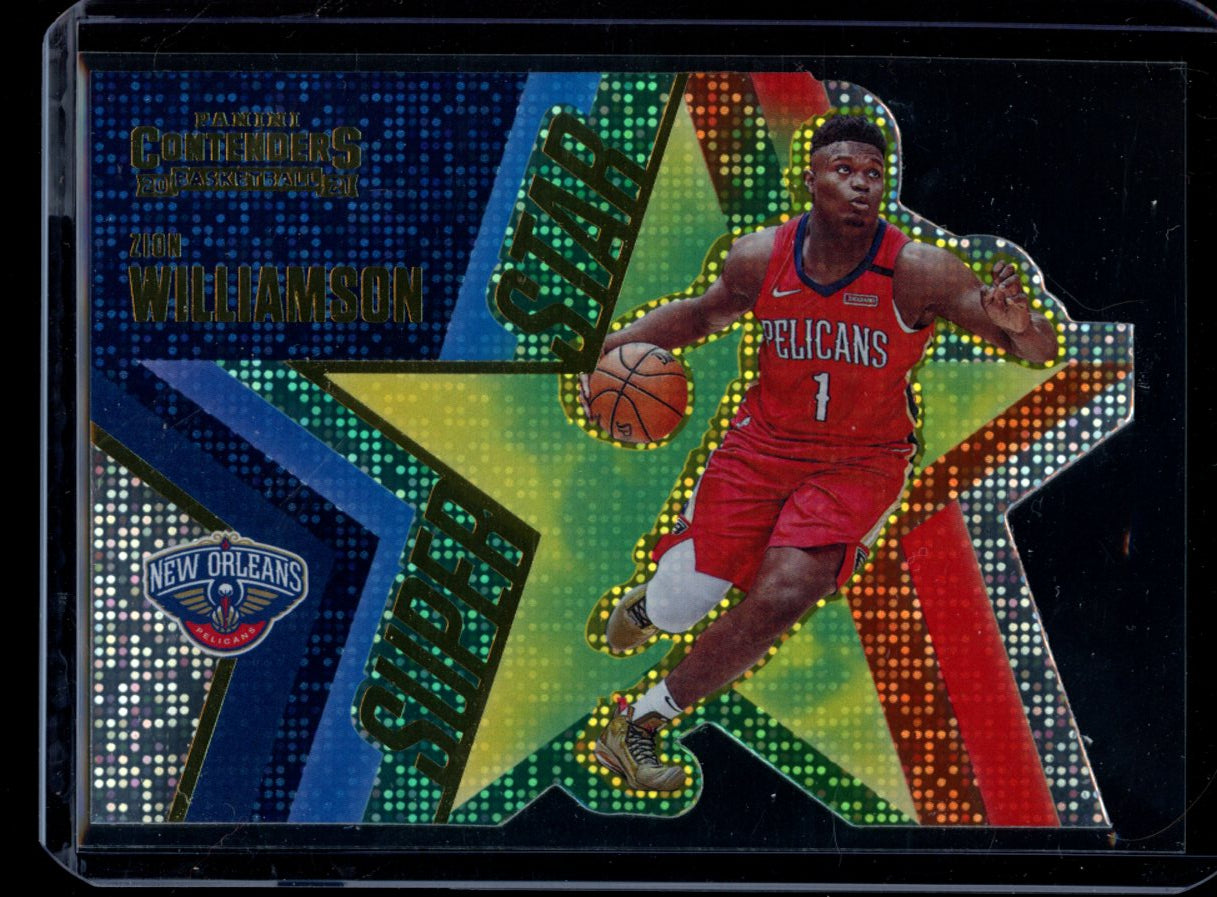 Zion Williamson 2020-21 Panini Contenders Super Star