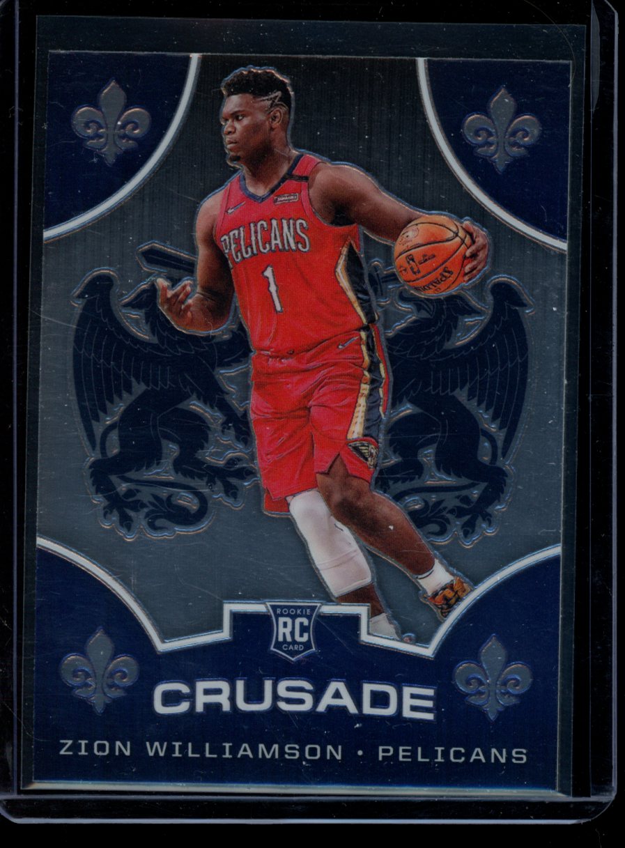 Zion Williamson 2019-20 Panini Chronicles Crusade RC