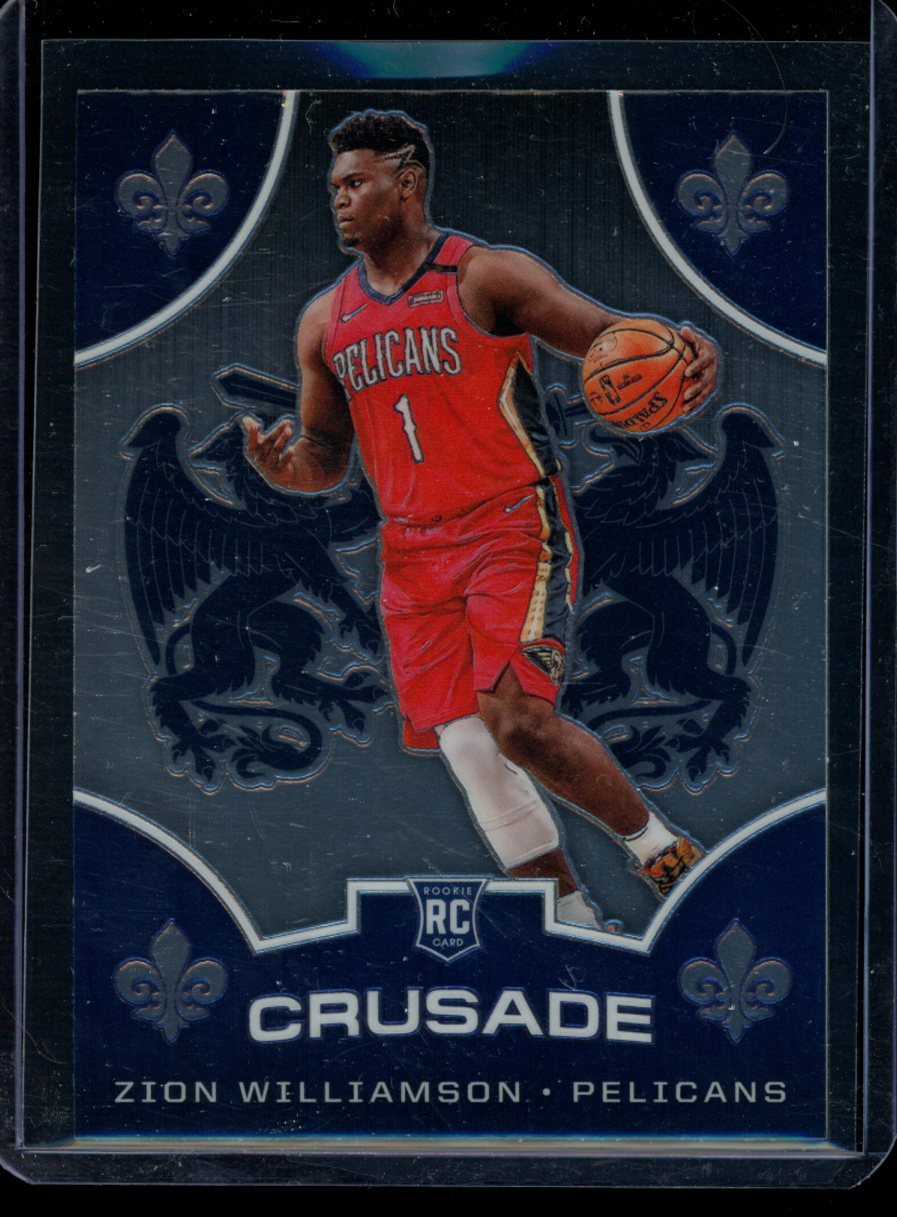 Zion Williamson 2019-20 Panini Chronicles Crusade RC