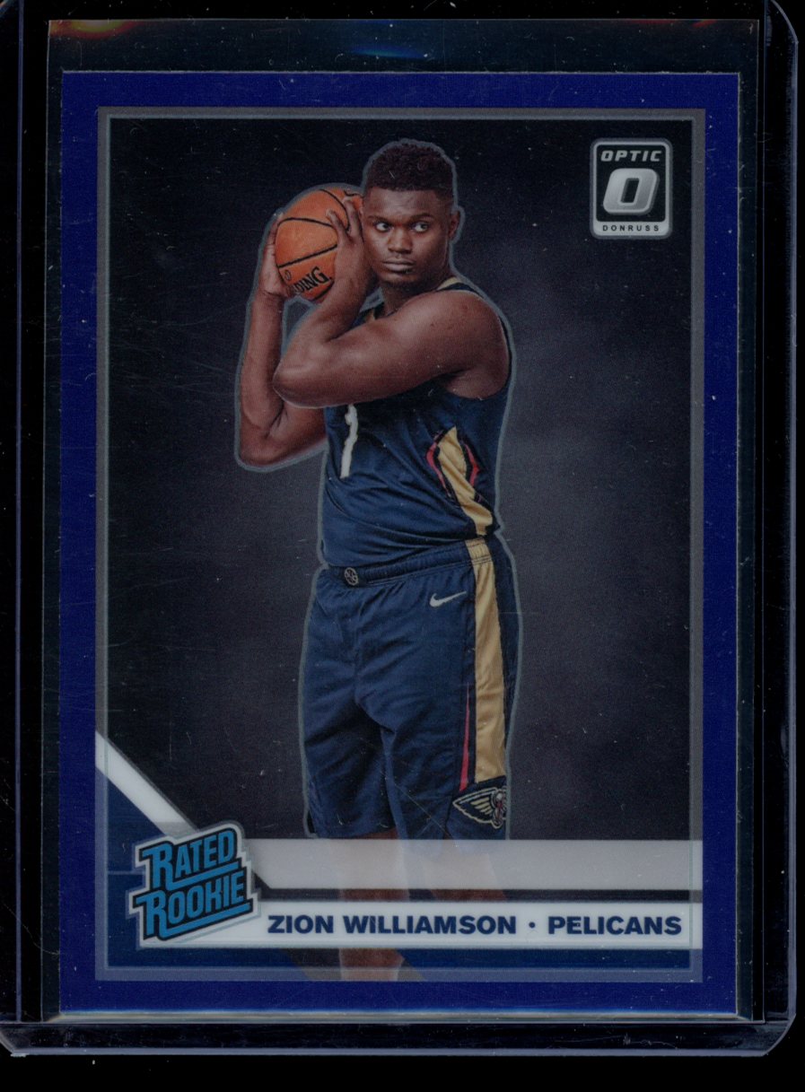 Zion Williamson 2019-20 Panini Optic Purple RC