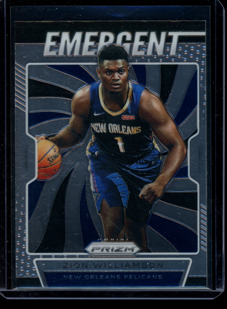 Zion Williamson 2019-20 Panini Prizm Emergent RC