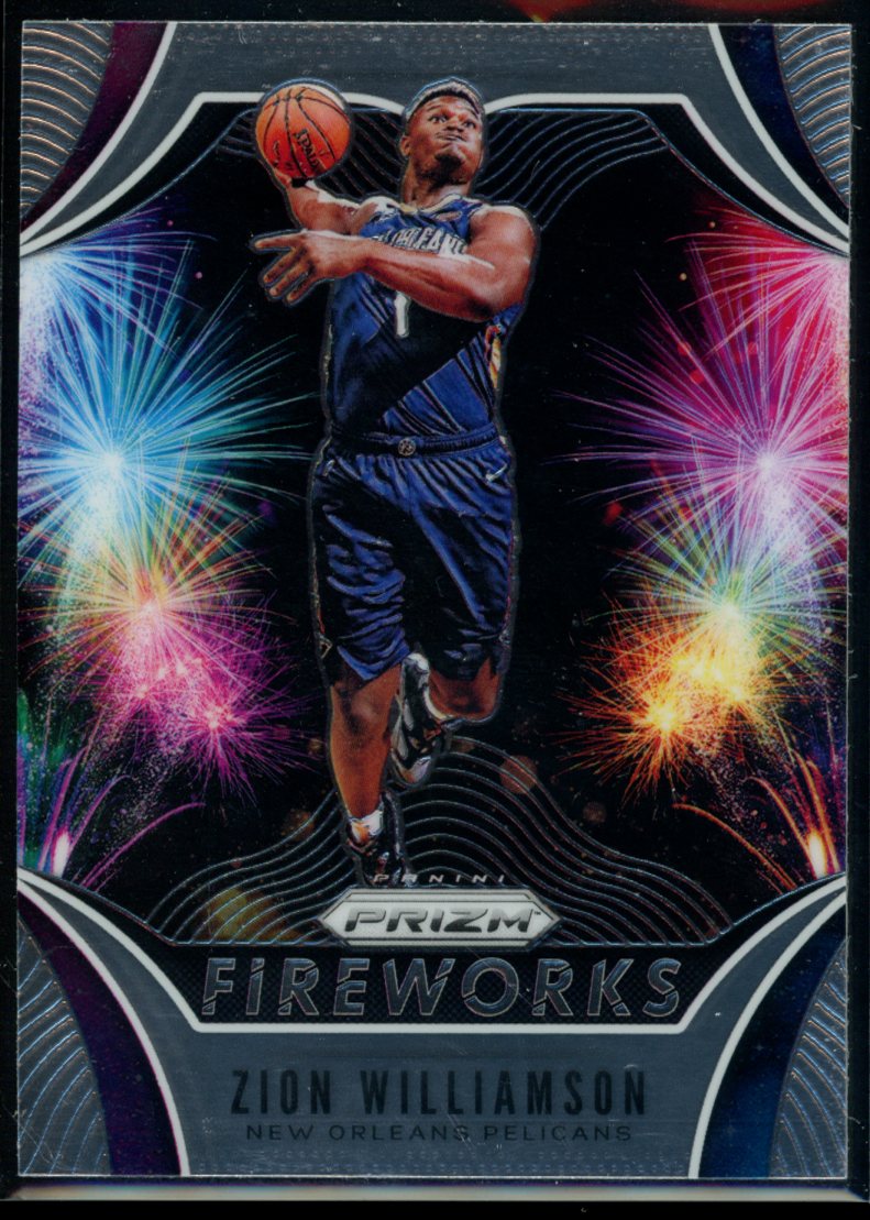 Zion Williamson 2019-20 Panini Prizm Fireworks RC