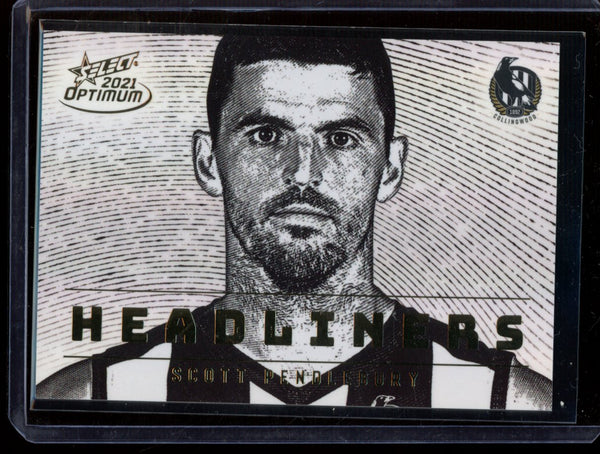 Scott Pendlebury 2021 Select Optimum Headliners 51/95