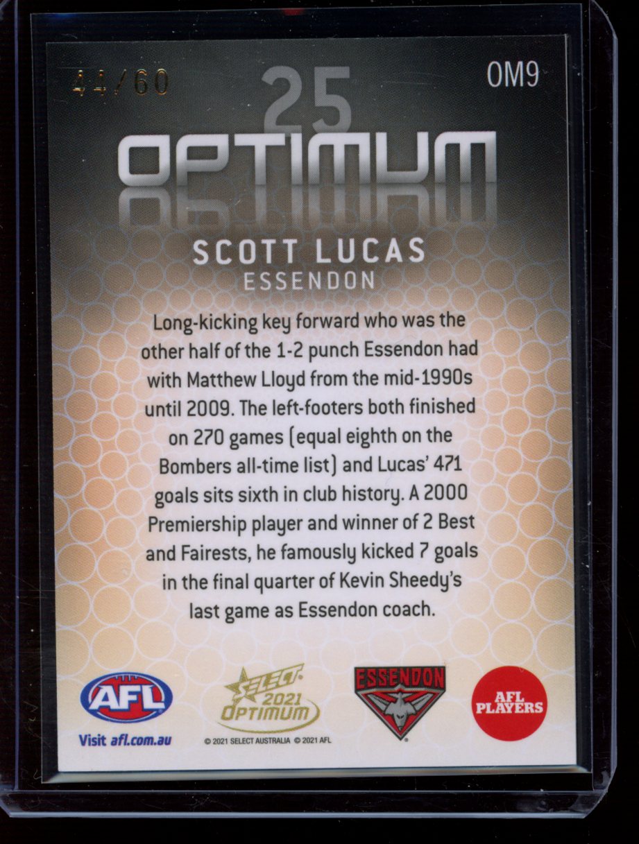 Scott Lucas 2021 Select Optimum Optimum Mirror 44/60