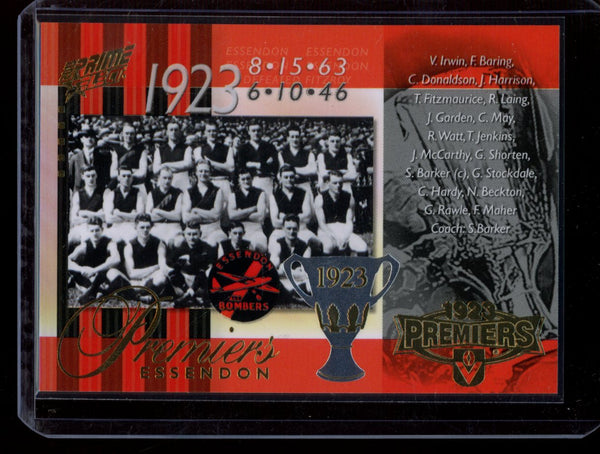 Essendon 1923 Premiership 2013 Select Prime 193/560