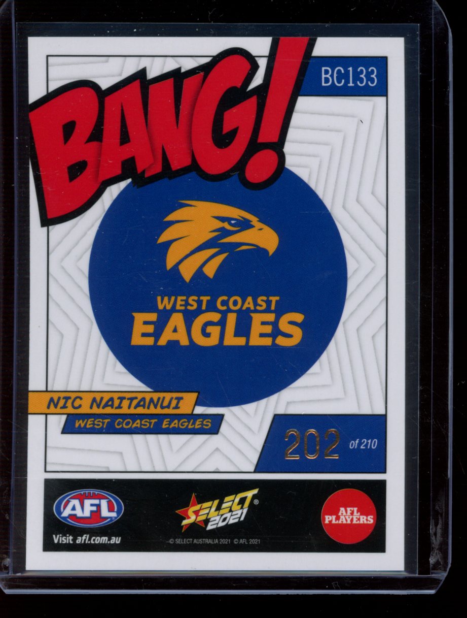 Nic Naitanui 2021 Select Footy Stars Bang 202/210