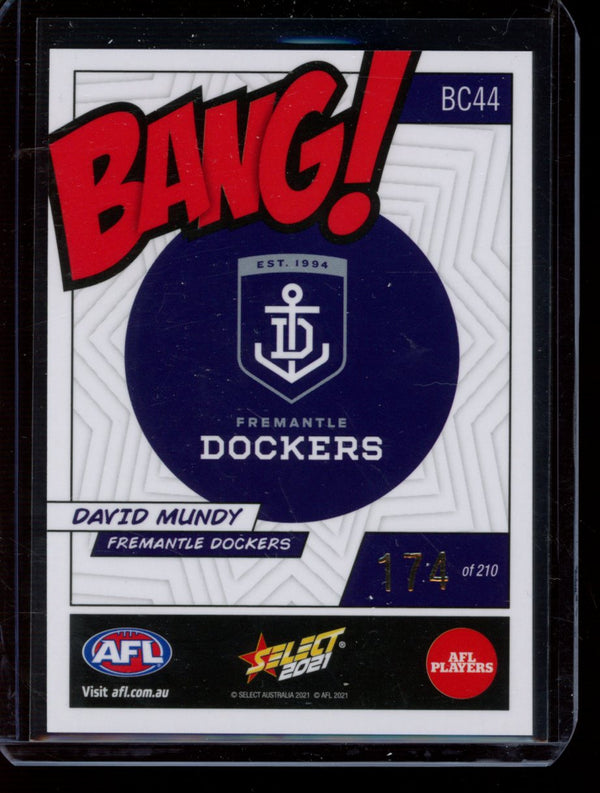 David Mundy 2021 Select Footy Stars Bang 174/210