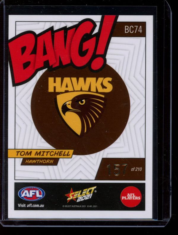 Tom Mitchell 2021 Select Footy Stars Bang 157/210