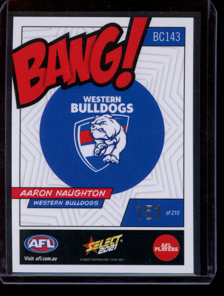 Aaron Naughton 2021 Select Footy Stars Bang 151/210