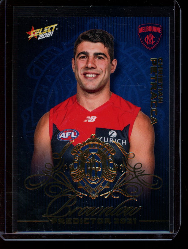 Christian Petracca Gold 2021 Select Footy Stars Brownlow Predictor 106/140