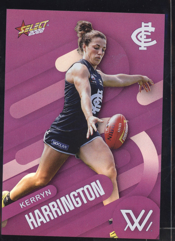 Kerryn Harrington 2022 Select Footy Stars Common Card - Purple