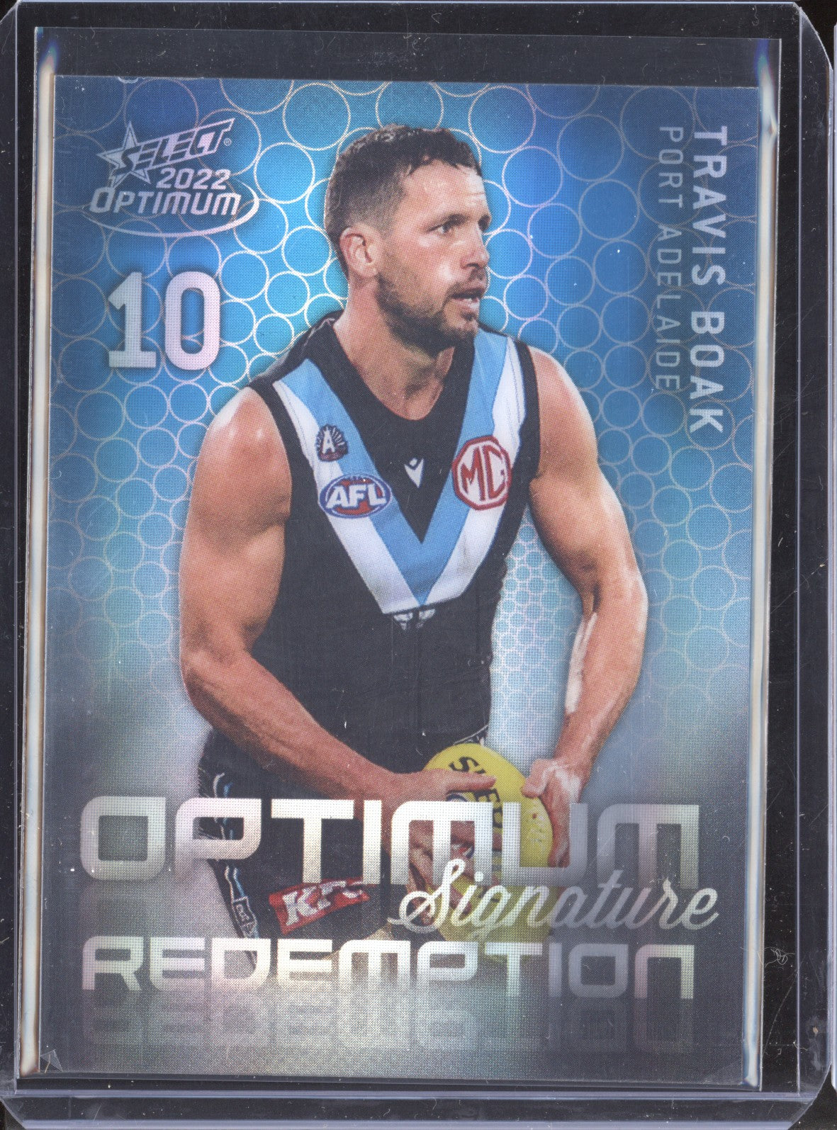 Travis Boak 2022 Select Optimum Optimum Signature Redemption Low 08/50