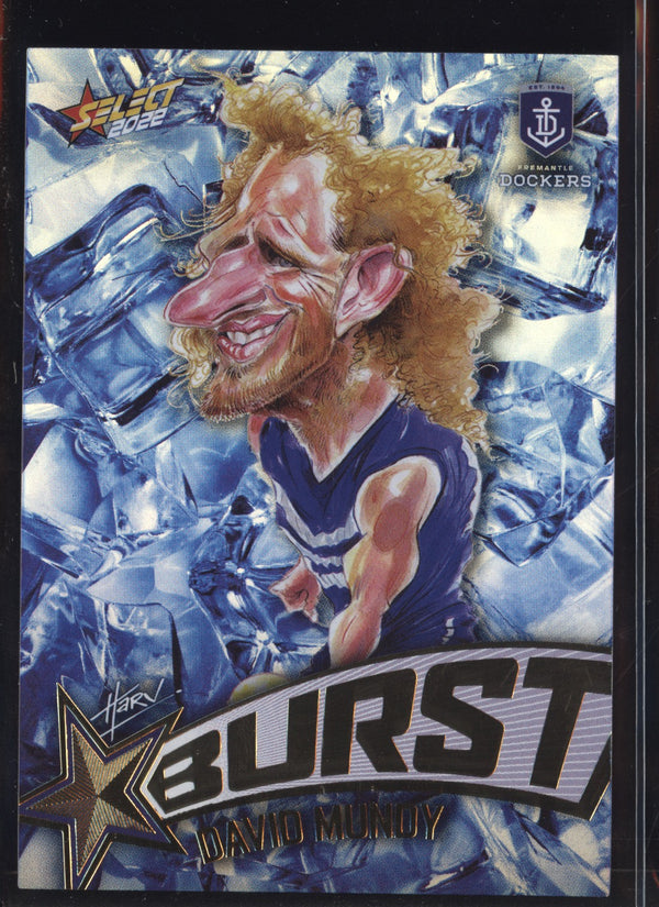 David Mundy 2022 AFL - Select Footy Stars Starburst Ice