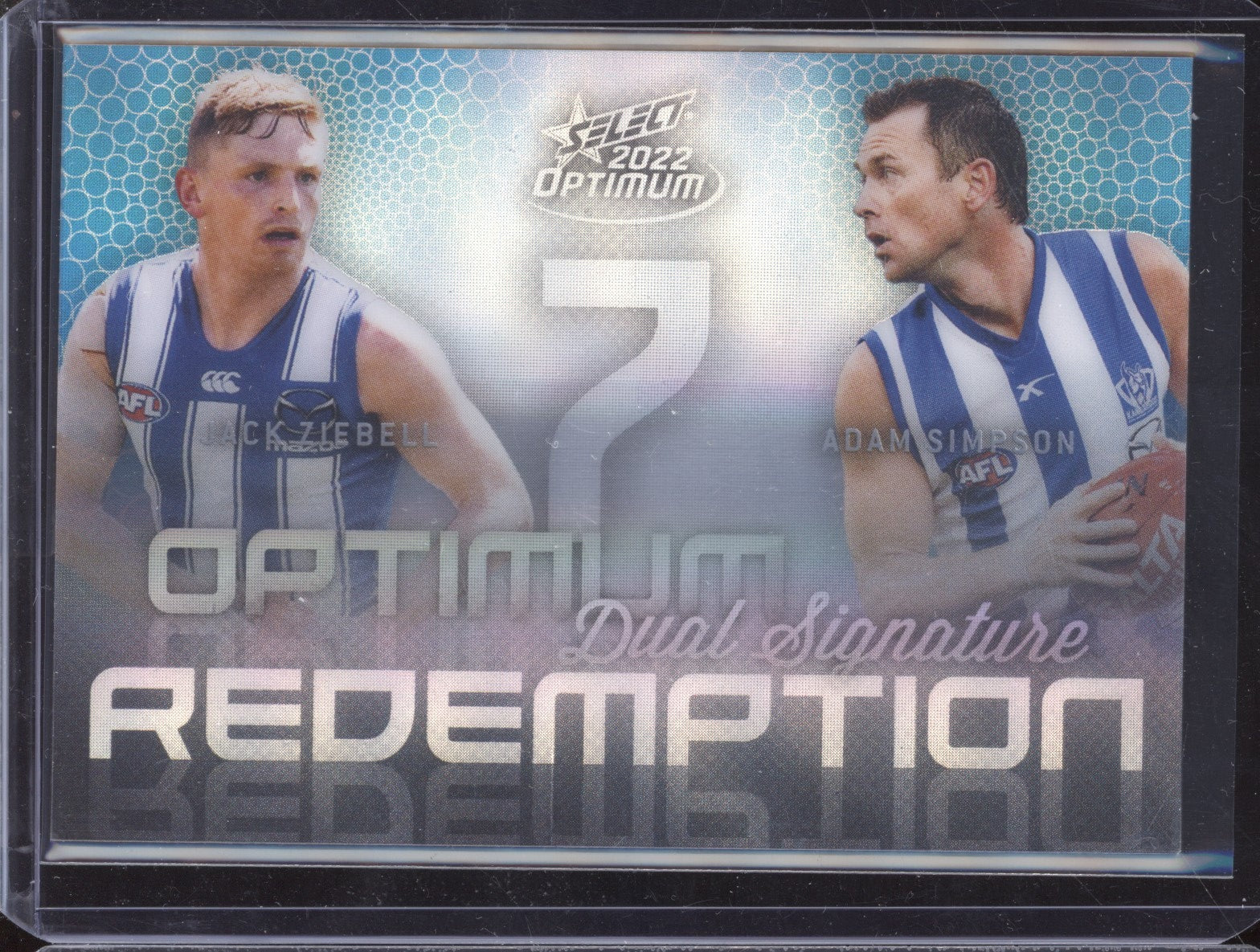 Jack Ziebell Adam Simpson 2022 Select Optimum OMDSR12 Optimum Dual Signature Redemption 29/50