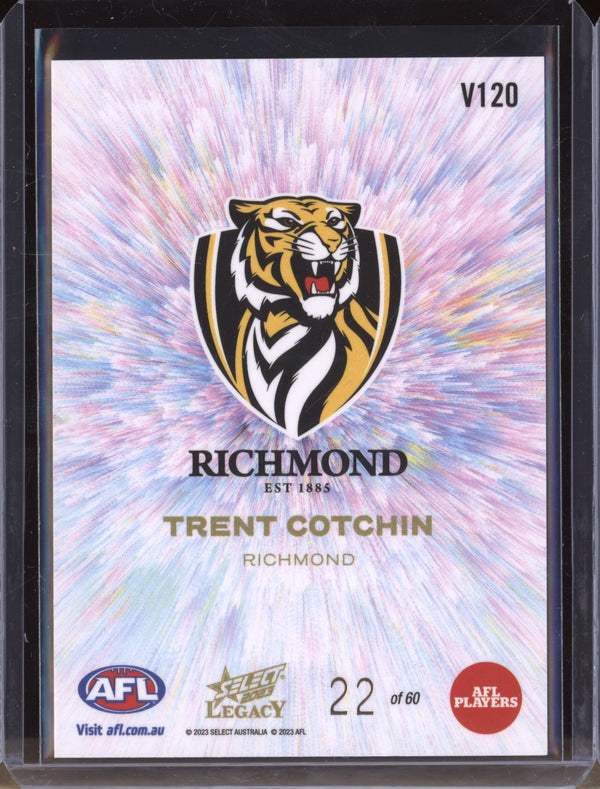 Trent Cotchin 2023 Select Legacy AFL V120 Vortex 22/60