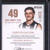 Cooper Murley 2022 Select Optimum DPSC49 Draft Pick Signature Copper RC 34/170