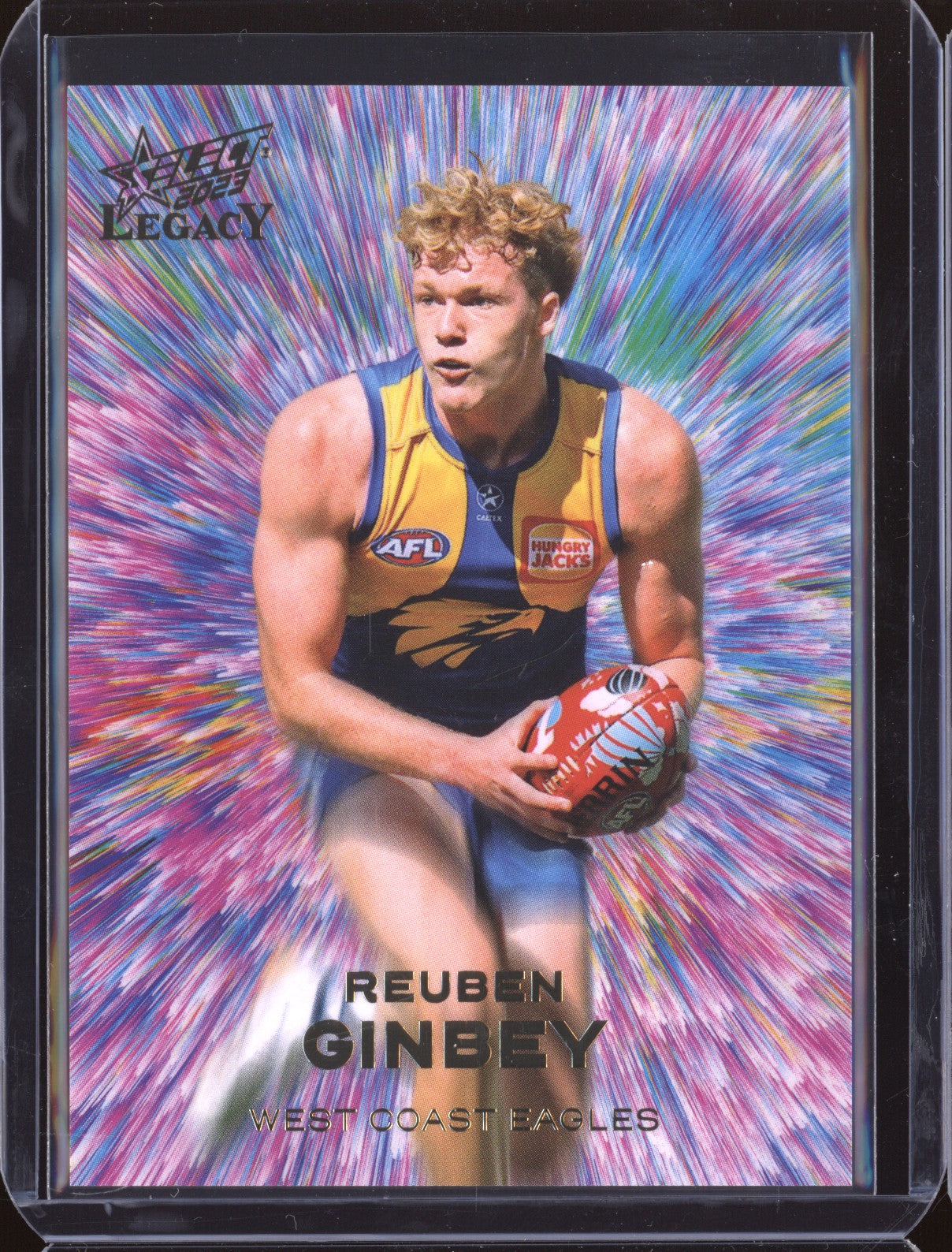 Reuben Ginbey 2023 Select Legacy AFL V147 Vortex RC 21/60