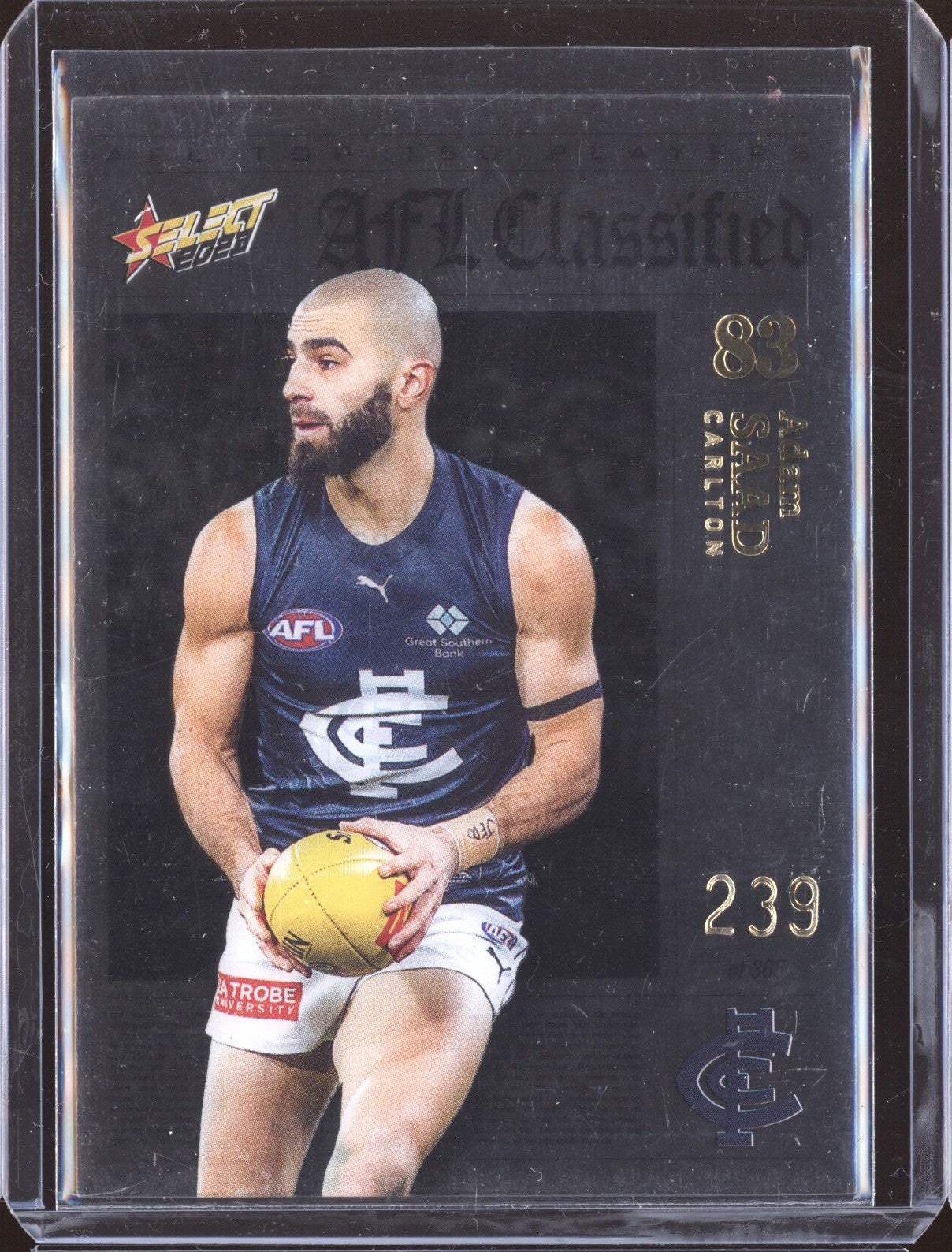 Adam Saad 2023 Select Footy Stars 83 AFL Classified 239/365