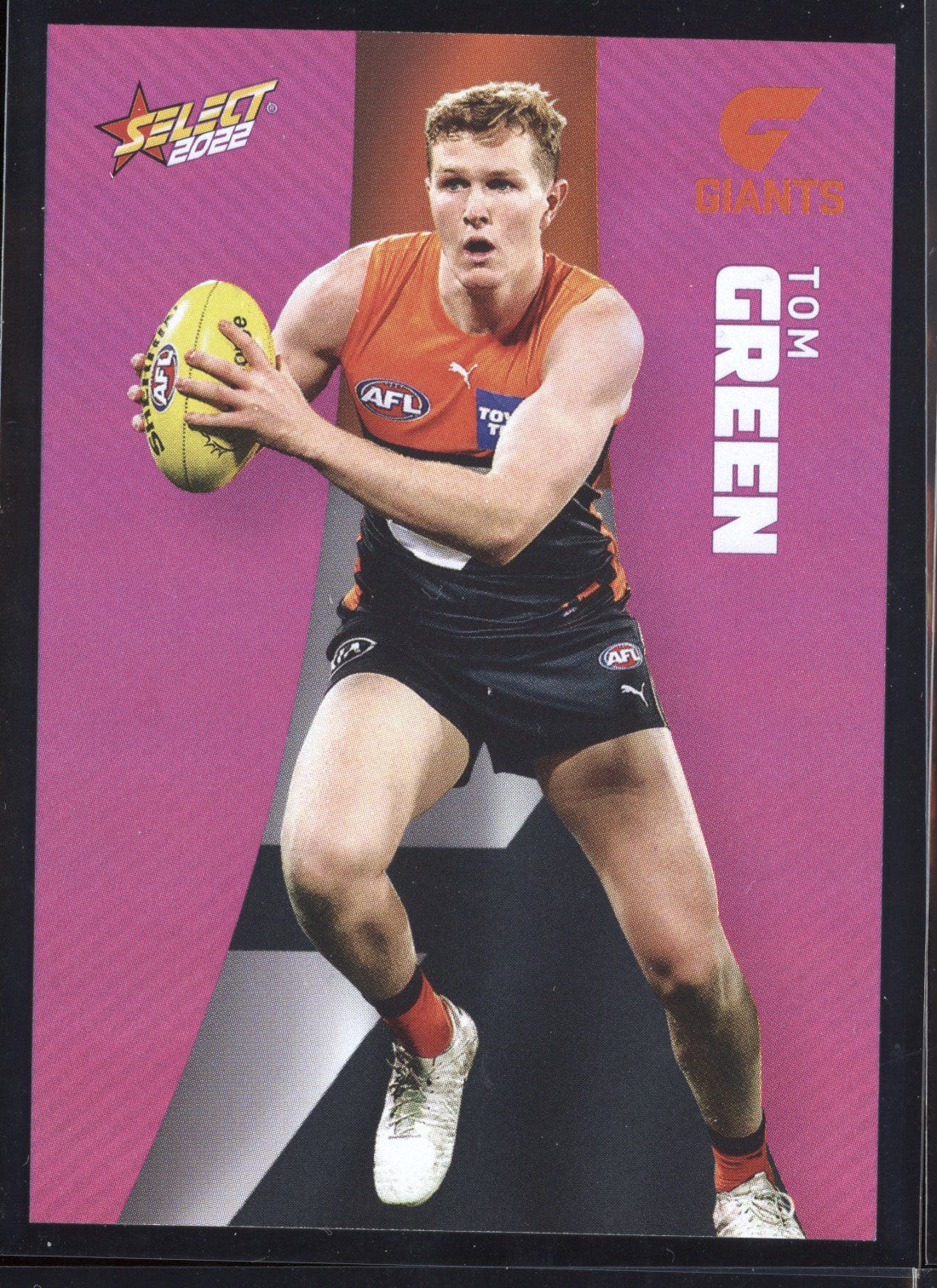 Tom Green 2022 Select Footy Stars Common Card - Purple