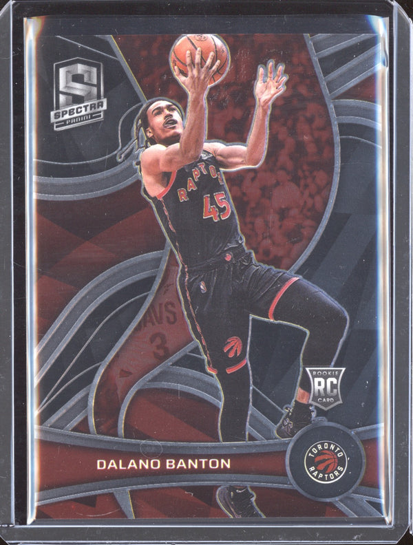 Dalano Banton 2021-22 Panini Spectra 147 RC