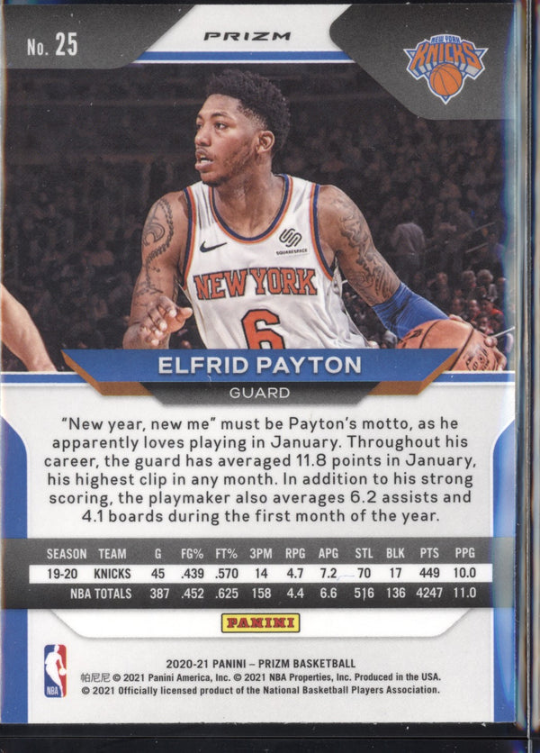 Elfrid Payton 2020/21 Panini Prizm Blue Wave