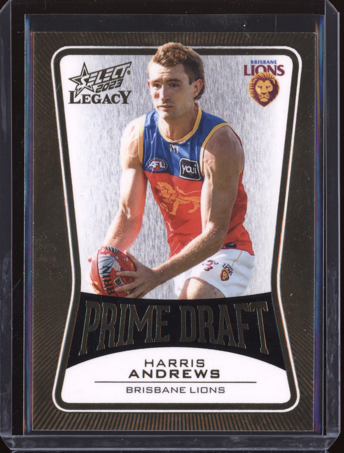 Harris Andrews 2023 Select Legacy AFL PD6 Prime Draft 64/100