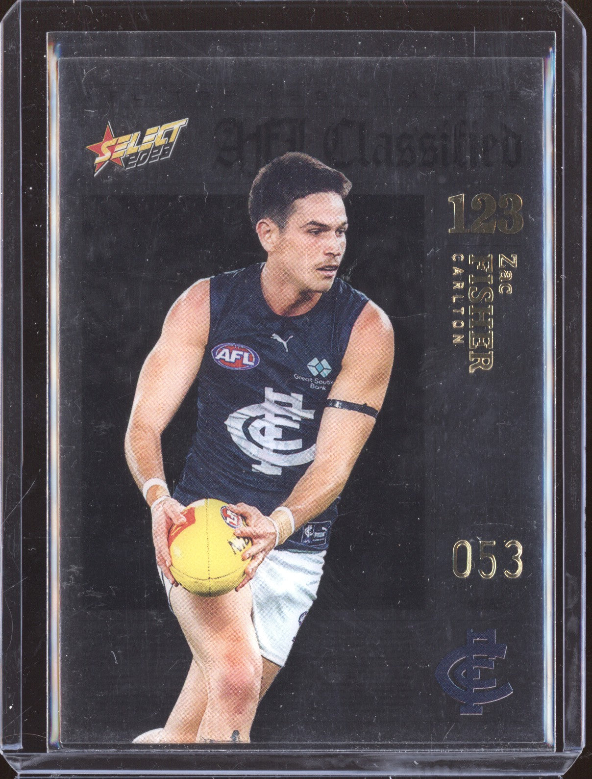 Zac Fisher 2023 Select Footy Stars 123 AFL Classified 53/365