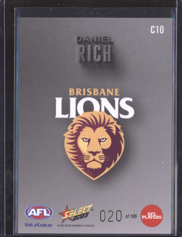 Daniel Rich 2023 Select Footy Stars C10 Carbon 20/195