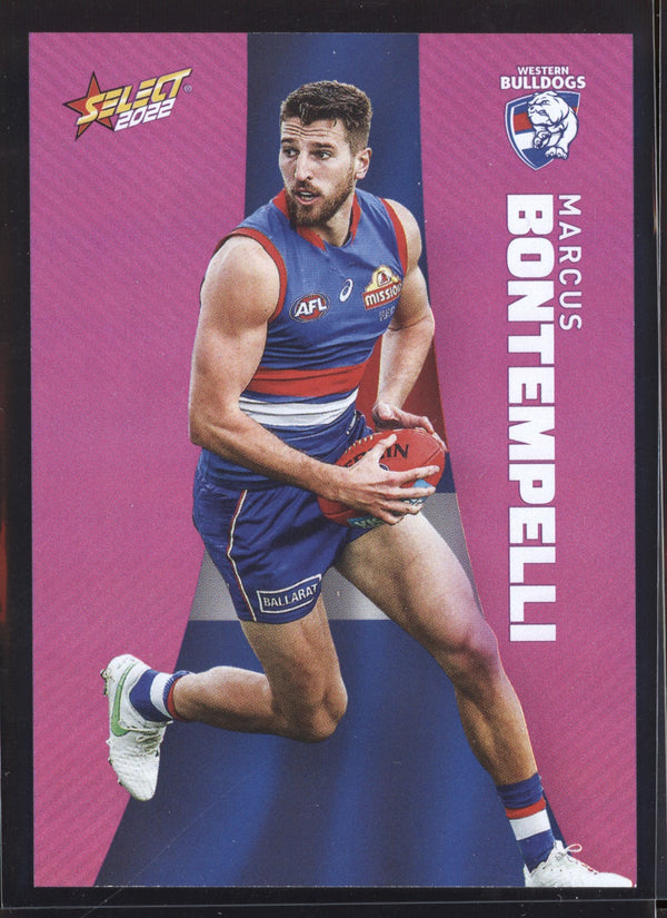 Marcus Bontempelli 2022 Select Footy Stars Common Card - Purple