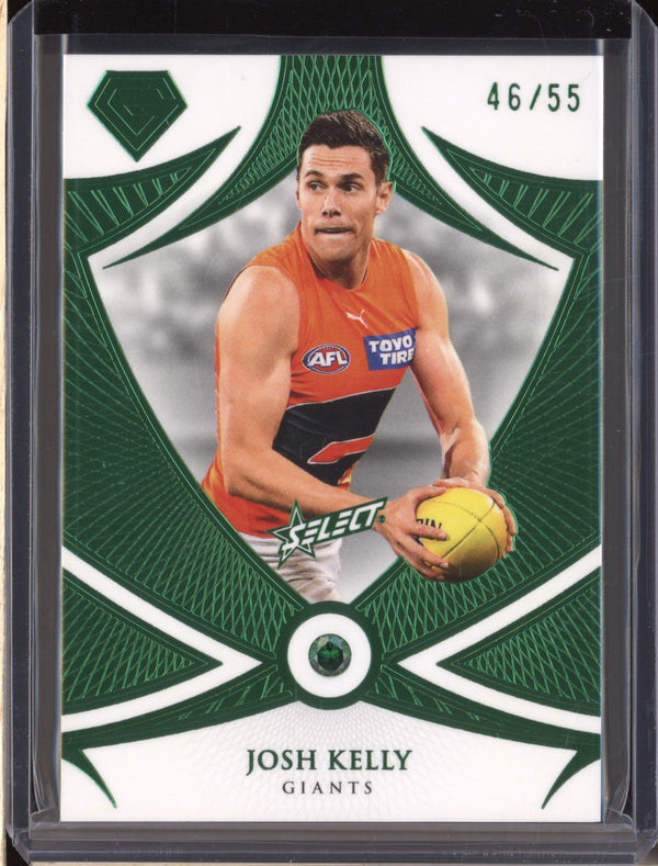 Josh Kelly 2023 Select Gem GE15 Emerald GWS 46/55