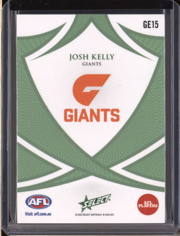 Josh Kelly 2023 Select Gem GE15 Emerald GWS 46/55