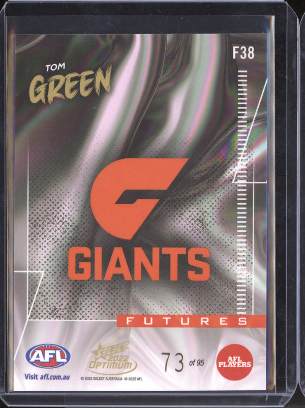 Tom Green 2022 Select Optimum F38 Futures 73/95