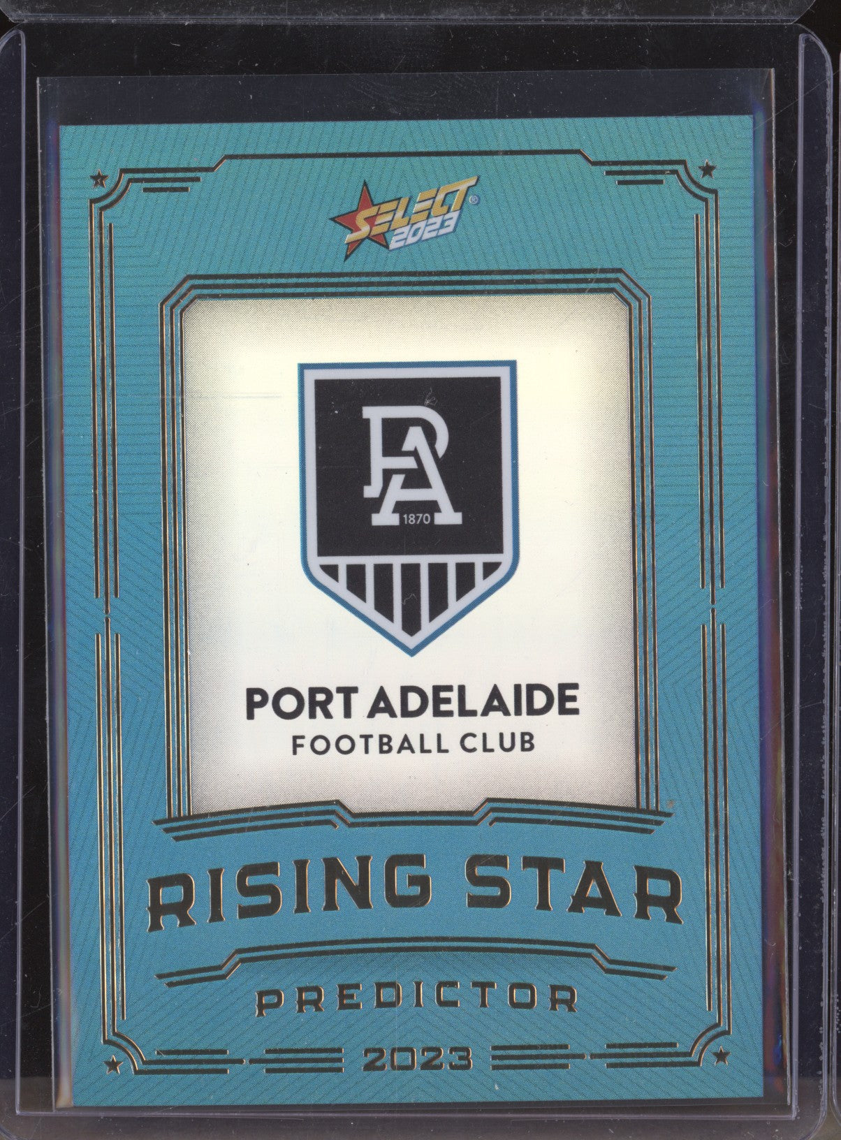 Port Adelaide 2023 Select Footy Stars RSPG13 Rising Star Predictor Gold 169/260