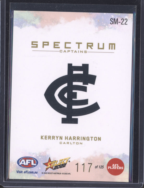 Kerryn Harrington 2022 Select Footy Stars SM-22 Spectrum 117/125