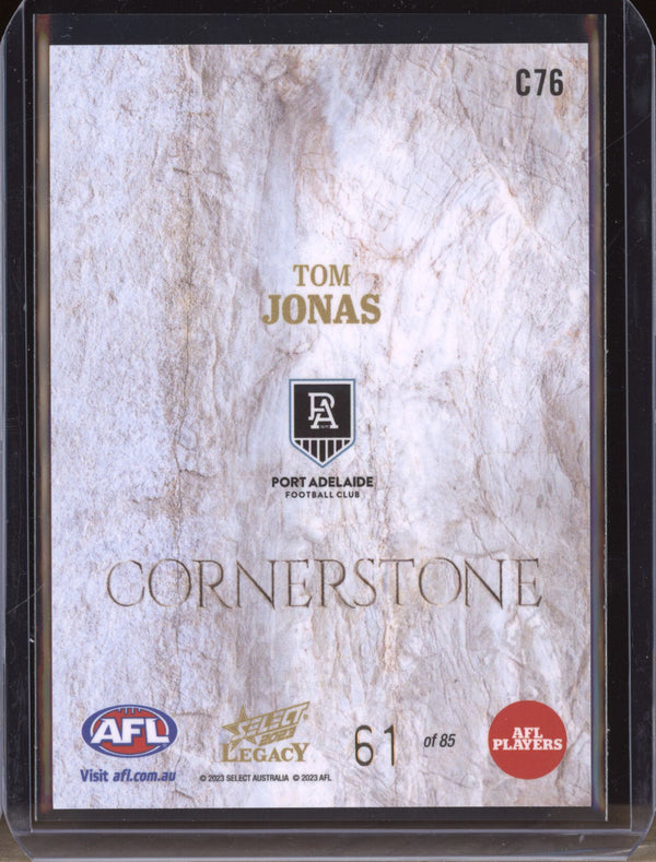 Tom Jonas 2023 Select Legacy AFL C76 Cornerstone 61/85