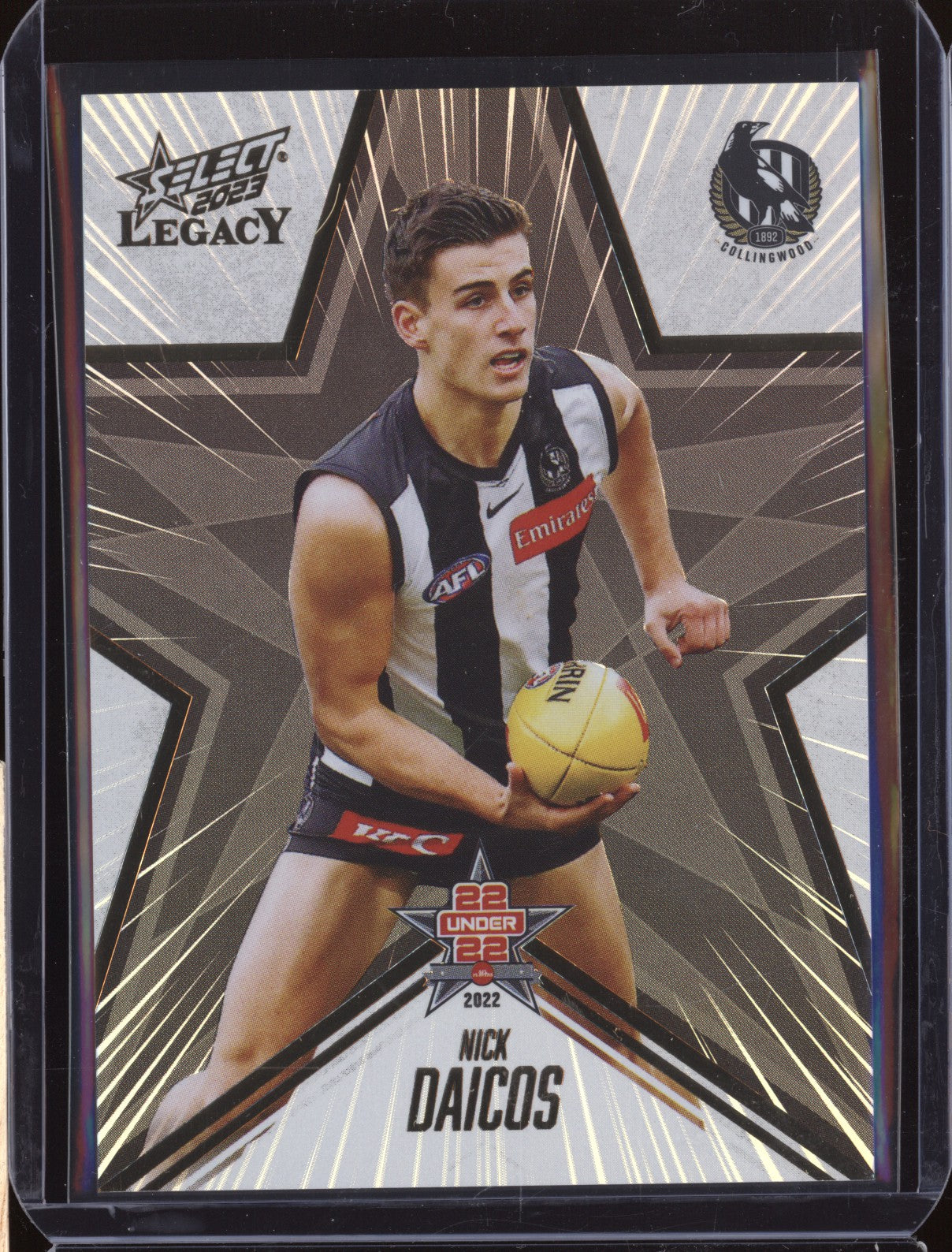 Nick Daicos 2023 Select Legacy AFL TT4 22 Under 22 20/195