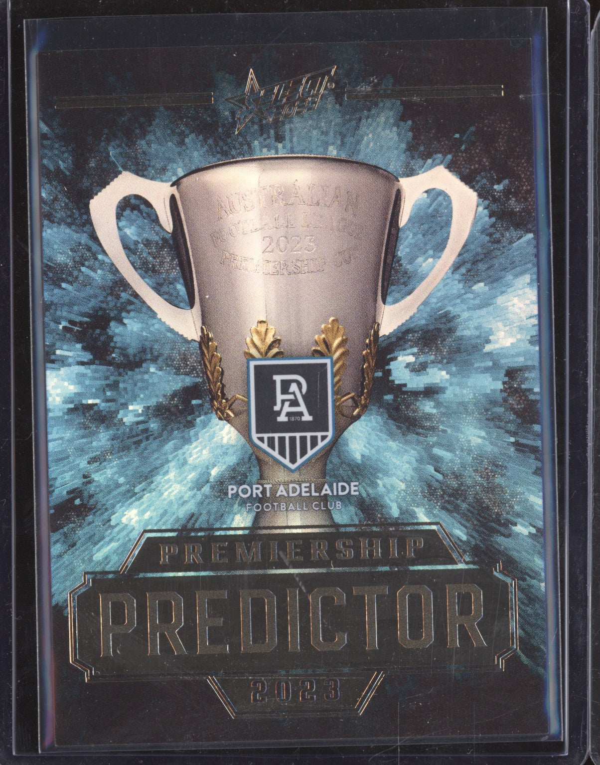 Port Adelaide 2023 Select Footy Stars PPG13 Premiership Predictor Gold 82/260