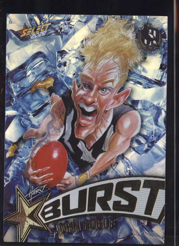 John Noble 2022 AFL - Select Footy Stars Starburst Ice