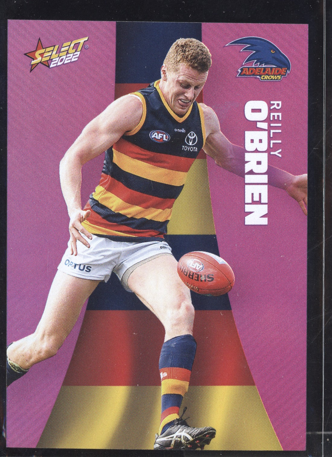 Reilly O'Brien 2022 Select Footy Stars Common Card - Purple