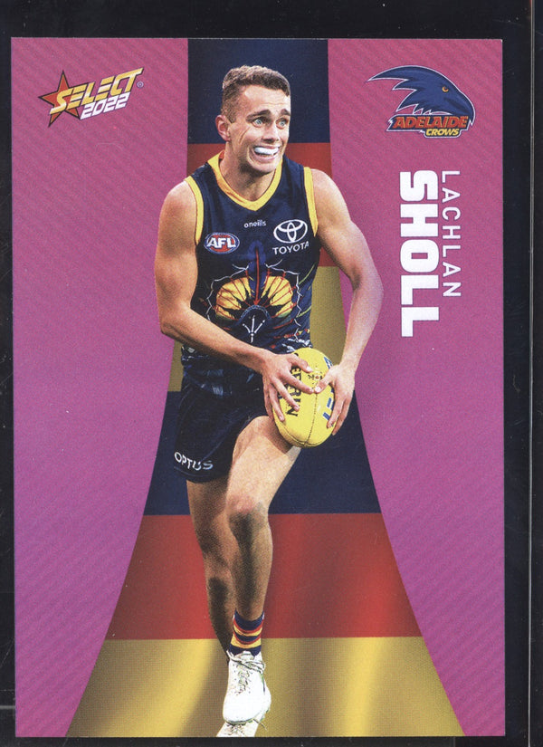 Lachlan Sholl 2022 Select Footy Stars Common Card - Purple