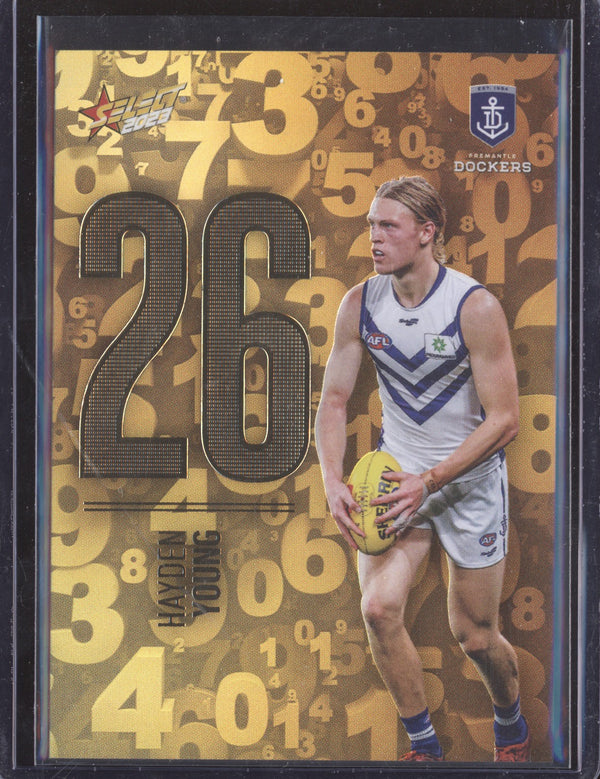 Hayden Young 2023 Select Footy Stars N67 Numbers 248/255