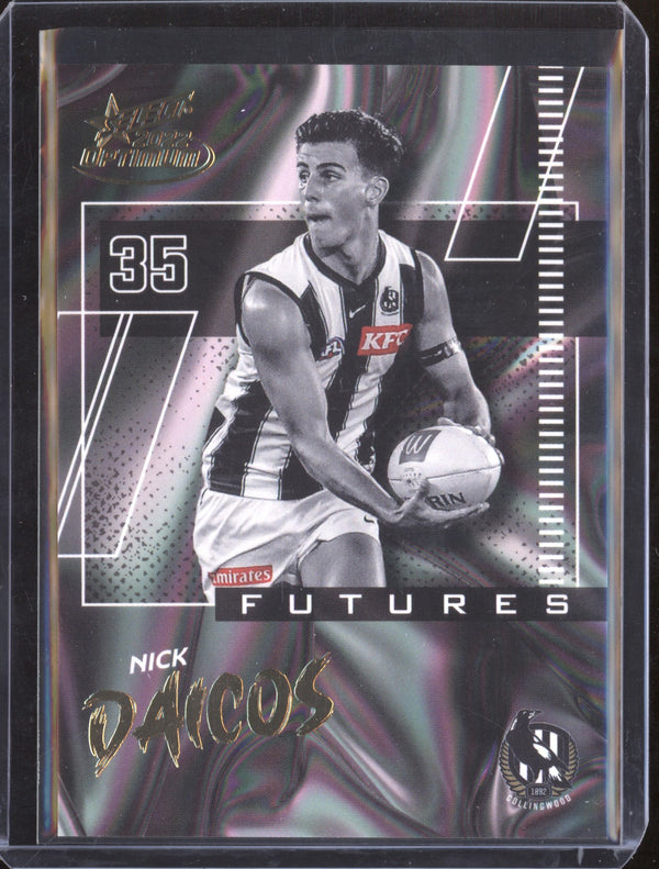 Nick Daicos 2022 Select Optimum F16 Futures - Low Number RC 06/95