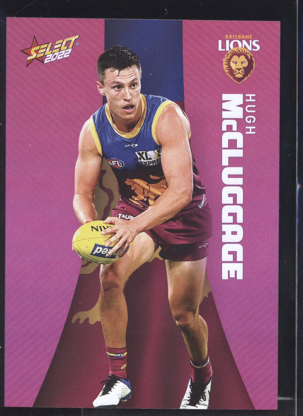 Hugh McCluggage 2022 Select Footy Stars Common Card - Purple