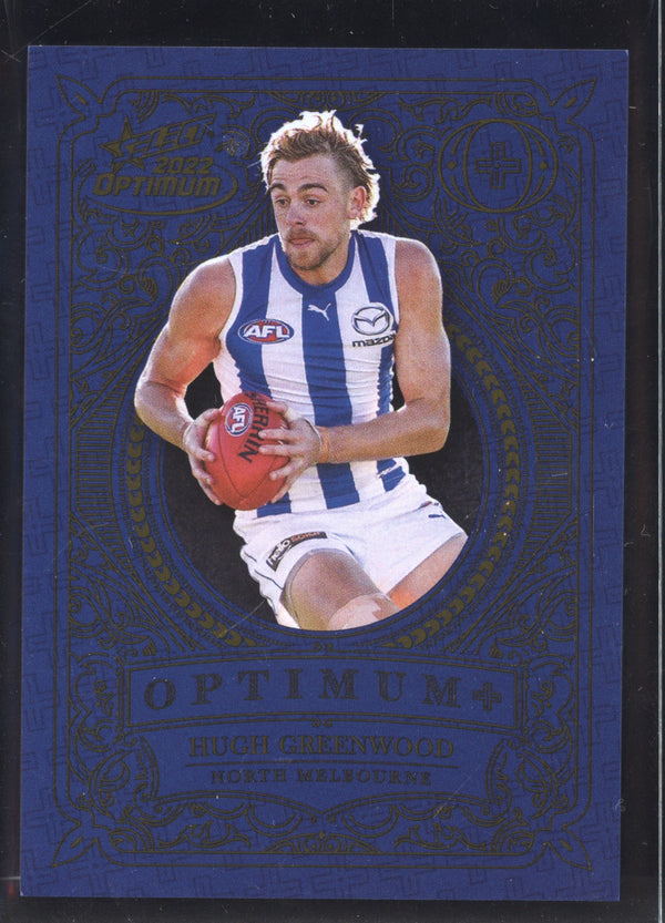 Hugh Greenwood 2022 Select Optimum OP105 Optimum Plus 149/450