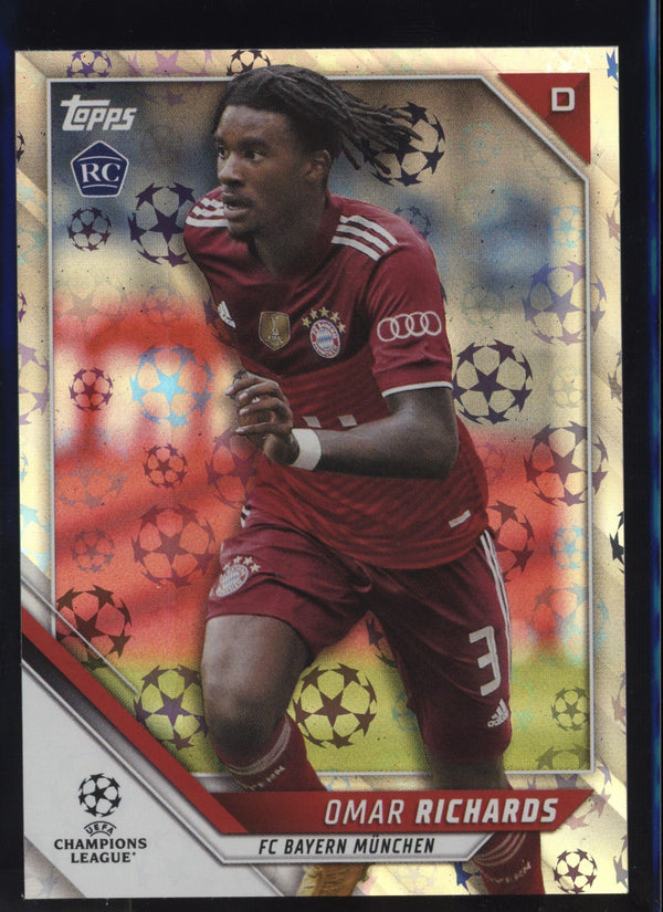 Omar Richards 2021/22 Topps UEFA Champions League Starball